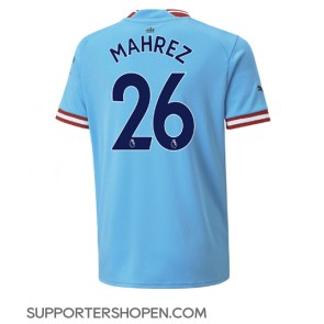 Manchester City Riyad Mahrez #26 Hemma Matchtröja 2022-23 Kortärmad